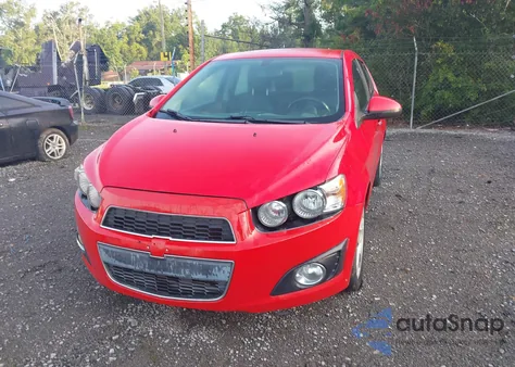 2015 Chevrolet Sonic Ltz Auto from USA, damaged, VIN 1G1JE6SB7F4102493